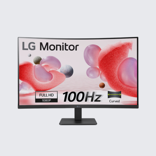 LG 80 cm (31) Full HD Display(1500R), 100Hz Refresh Rate, Reader Mode & Flicker Safe, AMD FreeSync™