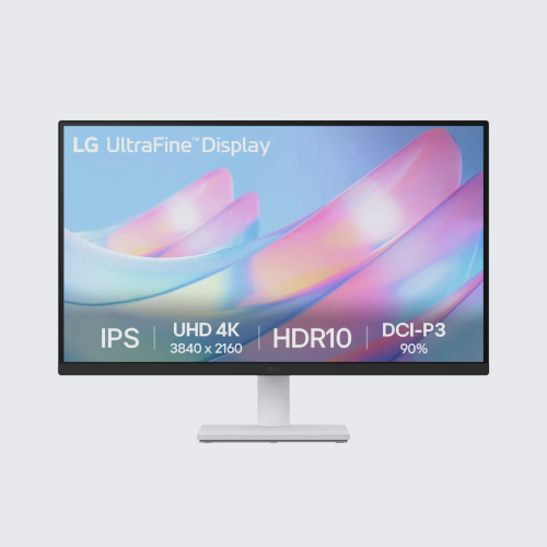 LG 68.5 cm (27) 4K UHD UltraFine™ IPS Monitor with HDR10, 60 Hz, 5ms (GtG), Reader Mode