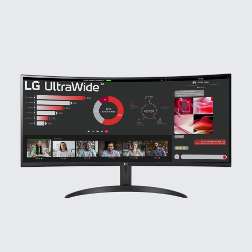 LG 34(86.36cm) 21:9 Curved UltraWide QHD (3440x1440) Monitor with FreeSync™