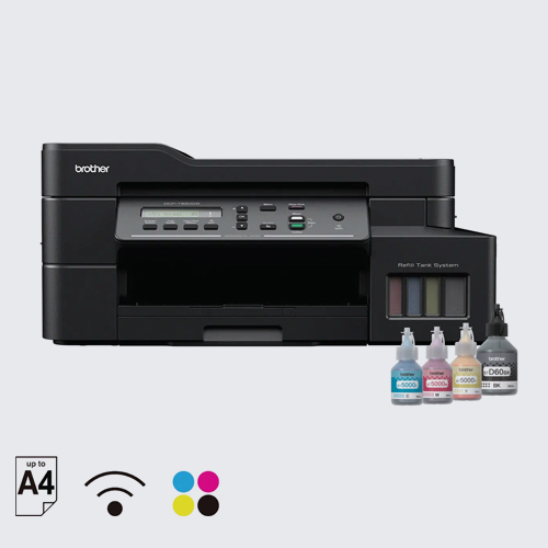 Brother DCP-T820DW WIFI Auto Duplex Color Ink Tank Multifunction Printer
