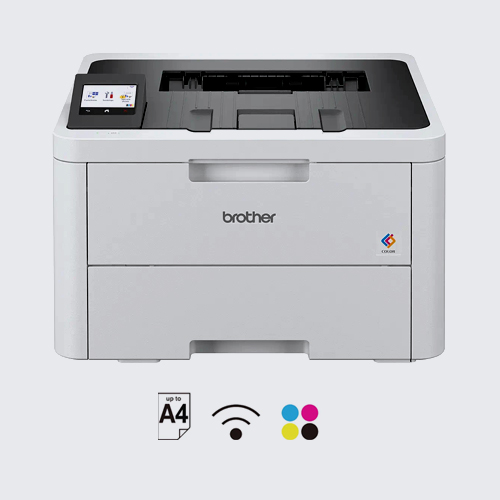 Brother HL-L3280CDW Auto Duplex Color Laser Printer, 2.7” Touch Screen Display, 256 MB Memory, USB, LAN, WiFi, WiFi Direct