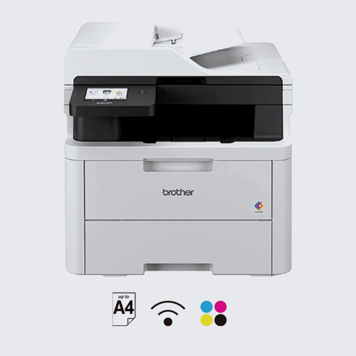 Brother DCP-L3560CDW Auto Duplex Color Laser LED Printer, ADF, Multifunction Print Scan Copy, 3.5 Inch TFT LCD Display
