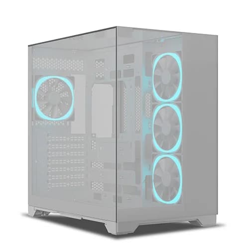 Cabinet Ant Esports Crystal Mirror White