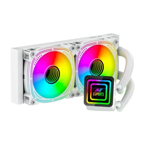 Ant Esports ICE-240 ARGB Liquid Cooler White